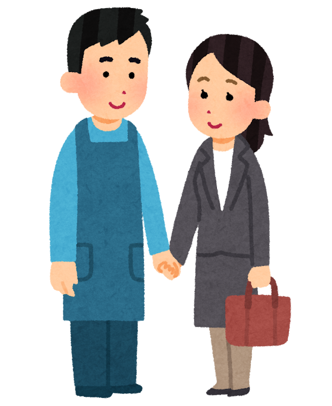 専業主夫のイラスト